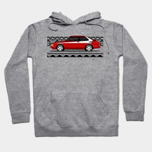 The shedish car customized as the cooloest police's TV series ever Hoodie